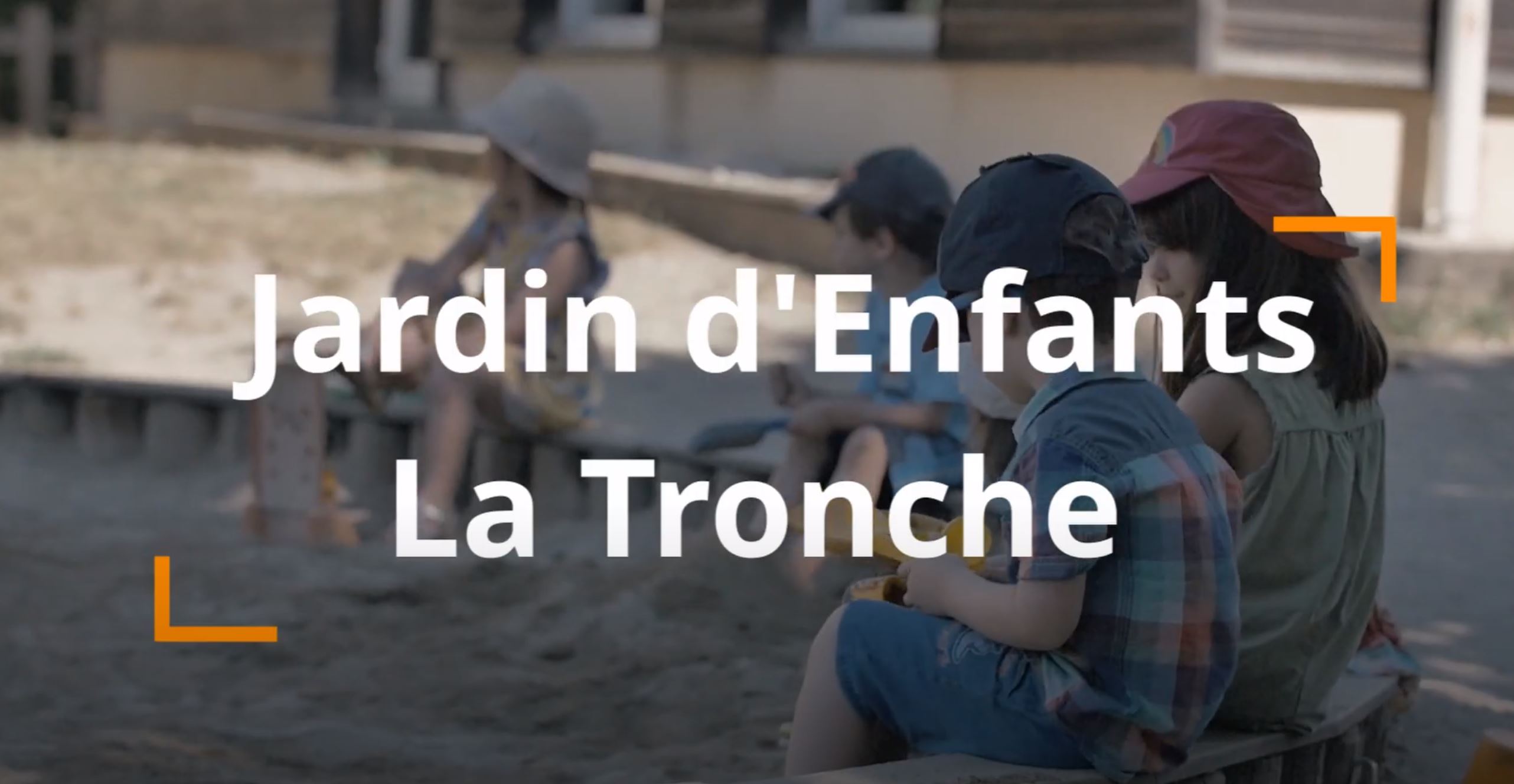 Jardin d'enfants, La Tronche, video promo 2020